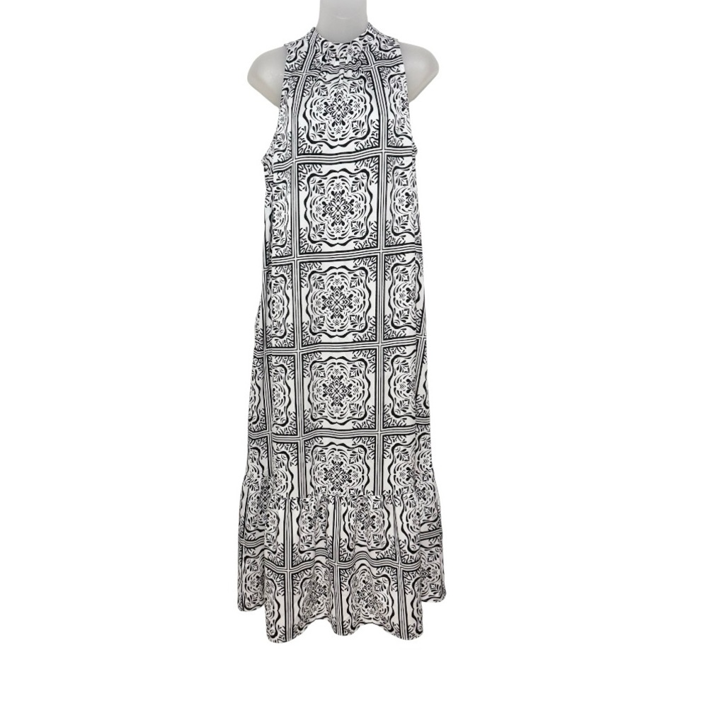 LOFT Tiered Halter Dress - Picture 5 of 7